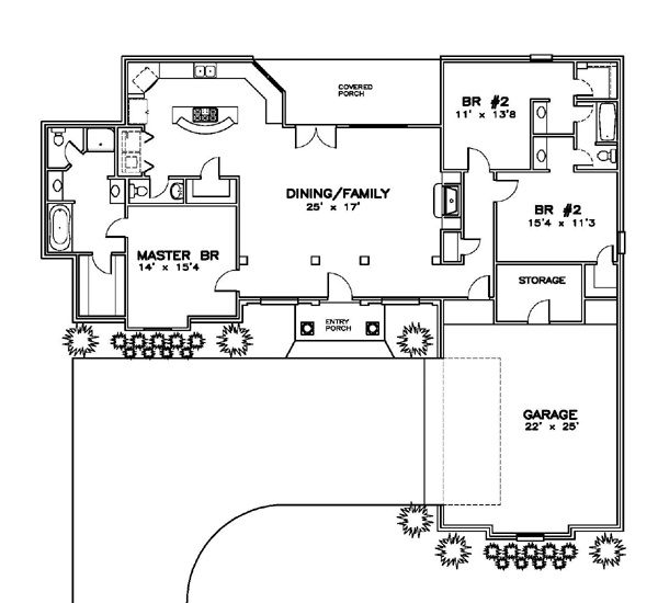 Country Southern Level One of Plan 57757