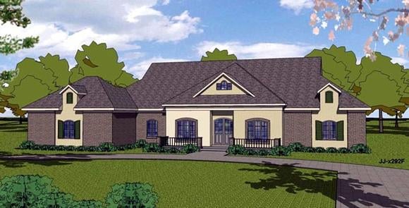 House Plan 57843 Elevation