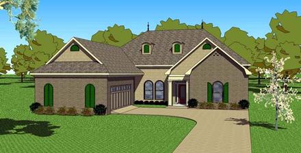 House Plan 57884 Elevation