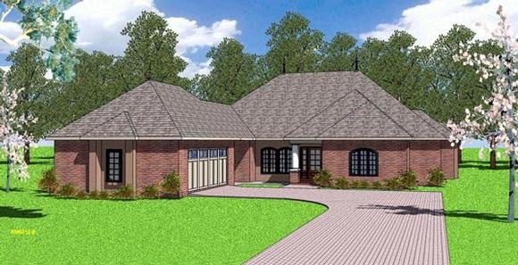 House Plan 57899 Elevation