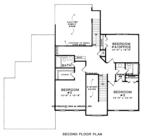 Traditional Level Two of Plan 58001