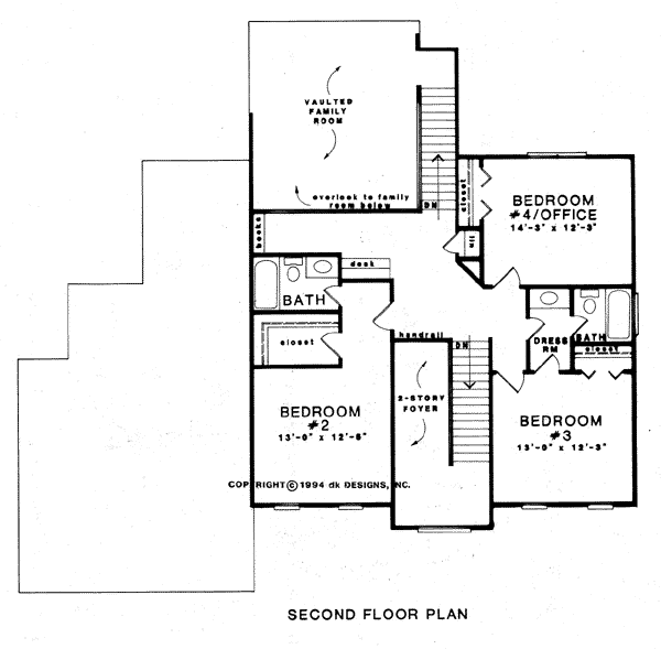 Traditional Level Two of Plan 58008