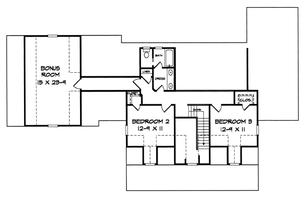 Southern Level Two of Plan 58013