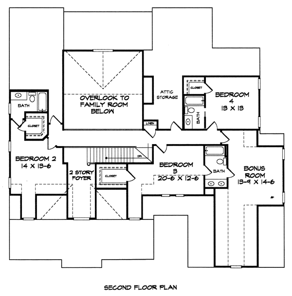 Southern Level Two of Plan 58030