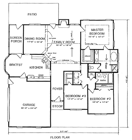 Traditional Level One of Plan 58049