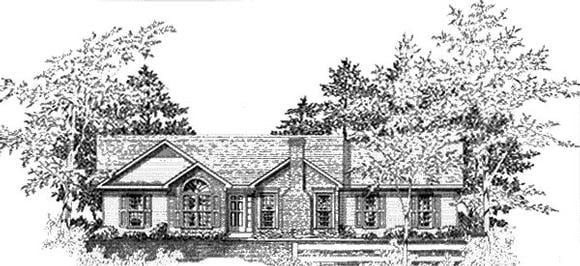 House Plan 58054