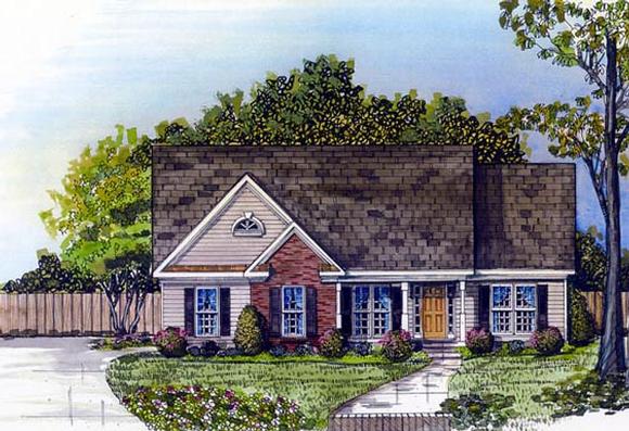 House Plan 58071 Elevation