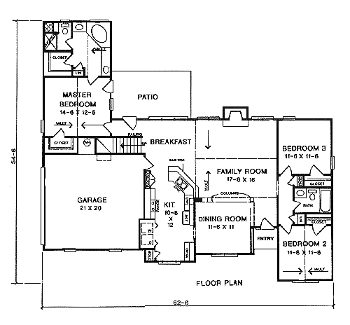 Traditional Level One of Plan 58072