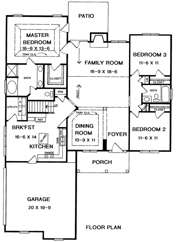 Traditional Level One of Plan 58074