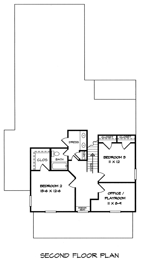 Colonial Level Two of Plan 58082