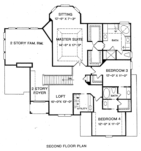 Traditional Level Two of Plan 58092