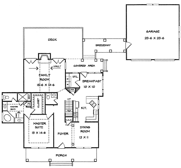 Colonial Level One of Plan 58094