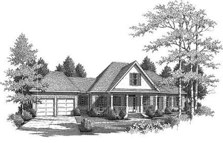 Traditional Elevation of Plan 58103