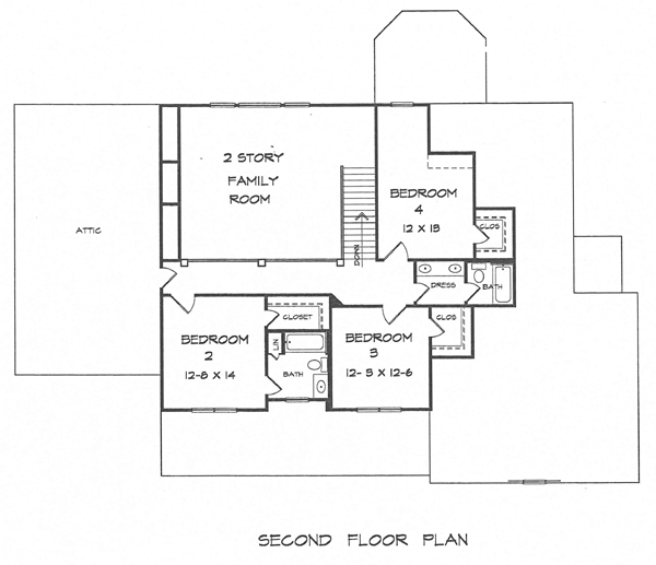 Traditional Level Two of Plan 58107