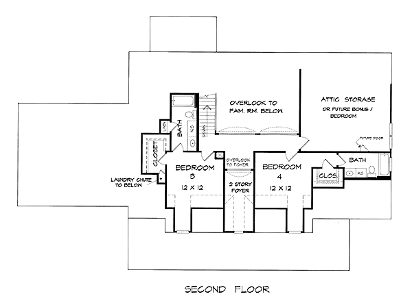 Traditional Level Two of Plan 58108