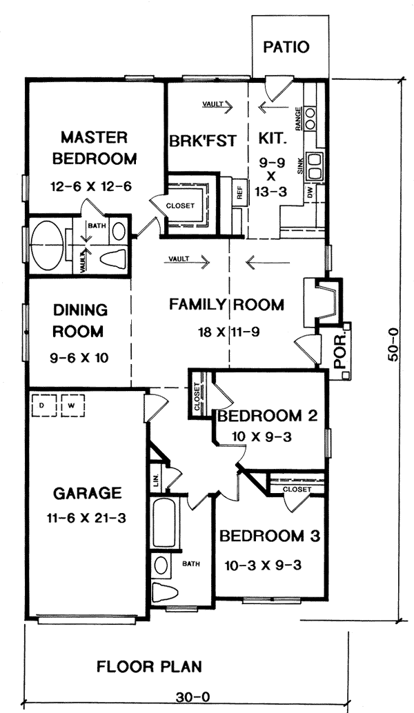 Traditional Level One of Plan 58114