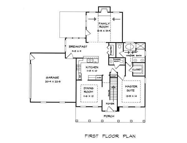 Traditional Level One of Plan 58122