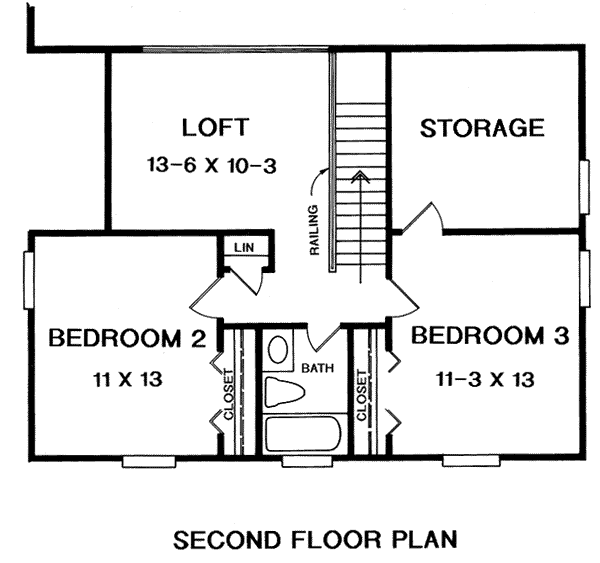 Traditional Level Two of Plan 58125