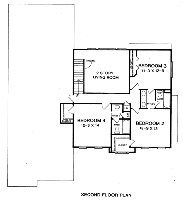 Traditional Level Two of Plan 58126