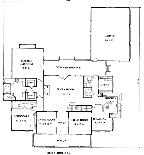 Traditional Level One of Plan 58133