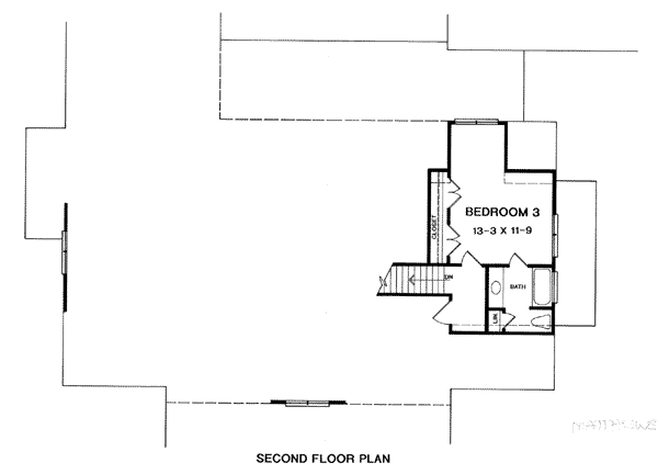 Traditional Level Two of Plan 58133