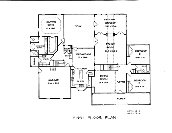 Traditional Level One of Plan 58140