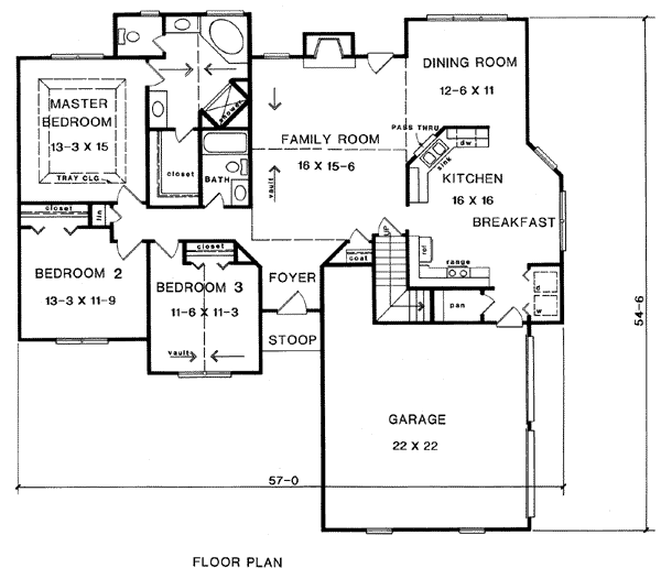 Traditional Level One of Plan 58146