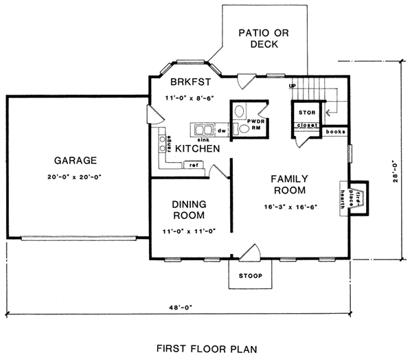 Traditional Level One of Plan 58150