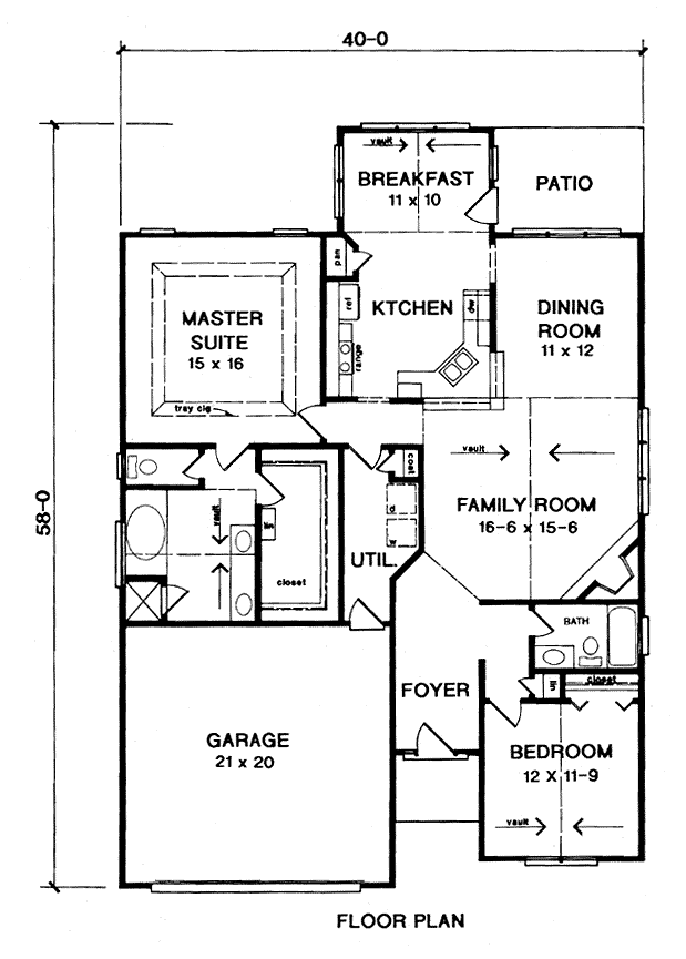 Traditional Level One of Plan 58153