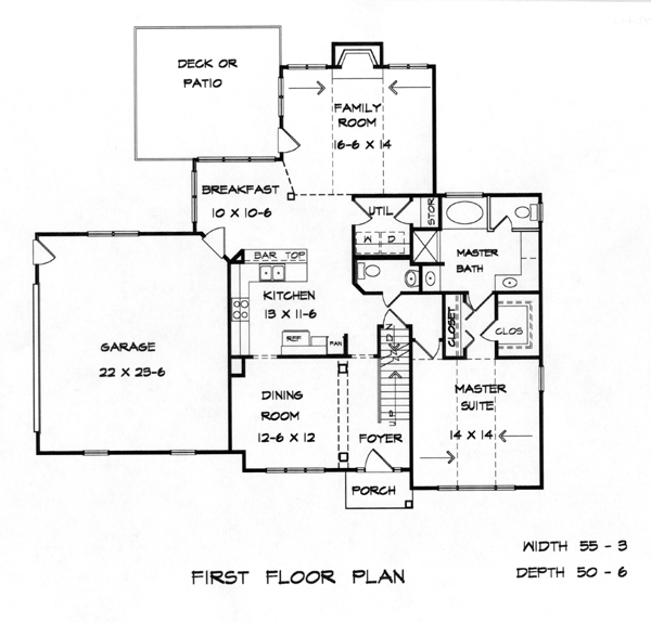 Traditional Level One of Plan 58159