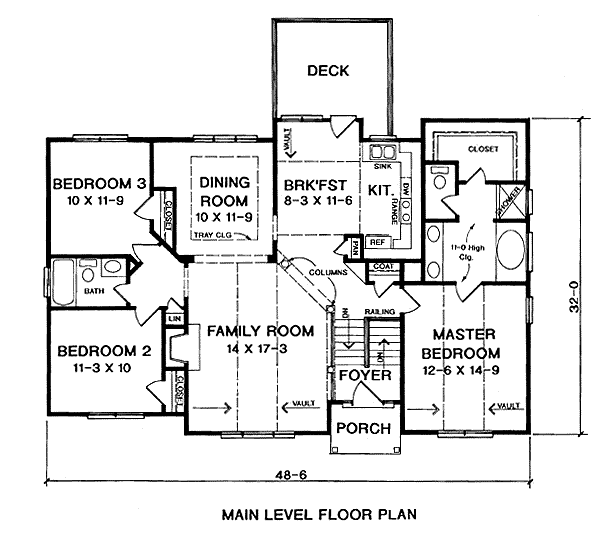 Traditional Level One of Plan 58161