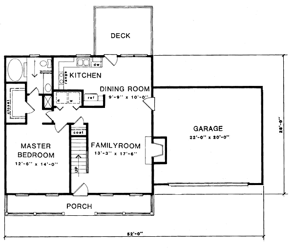 Cape Cod Level One of Plan 58163