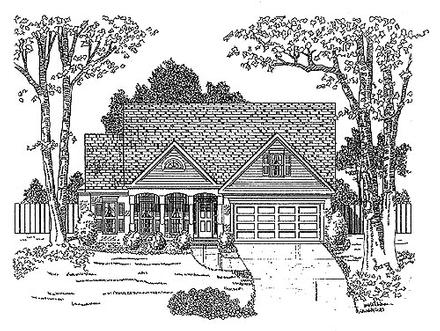 Traditional Elevation of Plan 58167