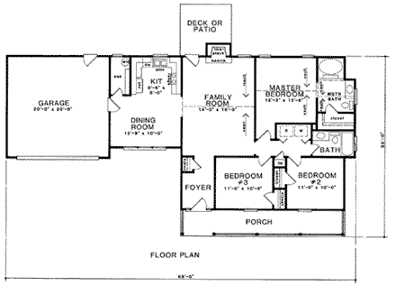 First Level Plan