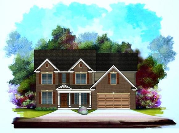 House Plan 58181 Elevation