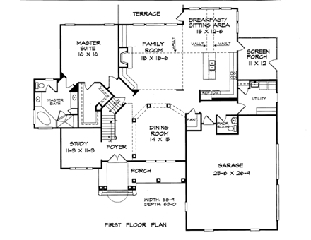 First Level Plan