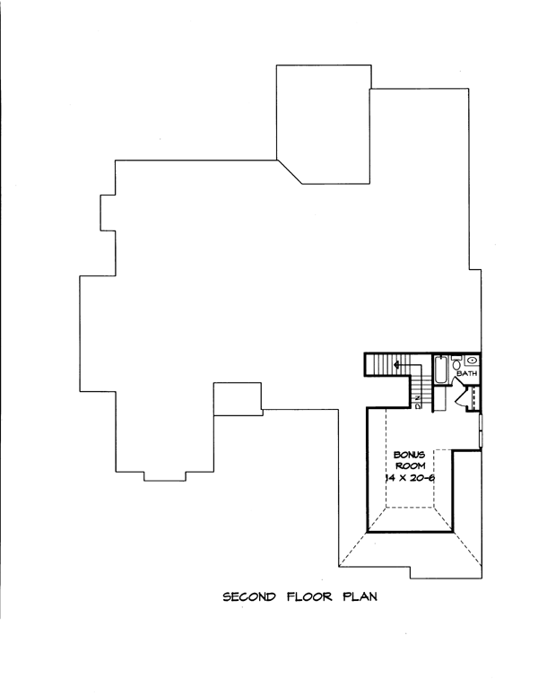 Craftsman Level Two of Plan 58188