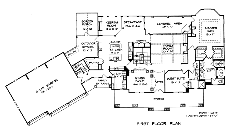 Traditional Level One of Plan 58200