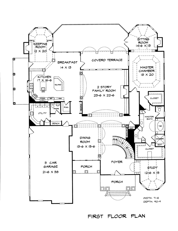 Traditional Level One of Plan 58203