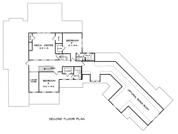 Craftsman Level Two of Plan 58204