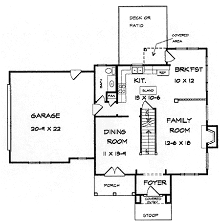 Traditional Level One of Plan 58205