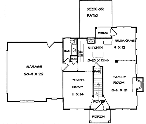 Traditional Level One of Plan 58206