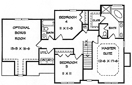 Traditional Level Two of Plan 58206