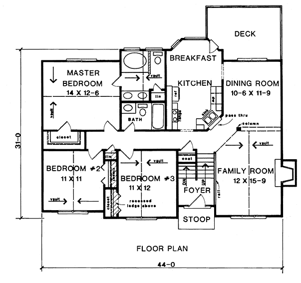 Traditional Level One of Plan 58217