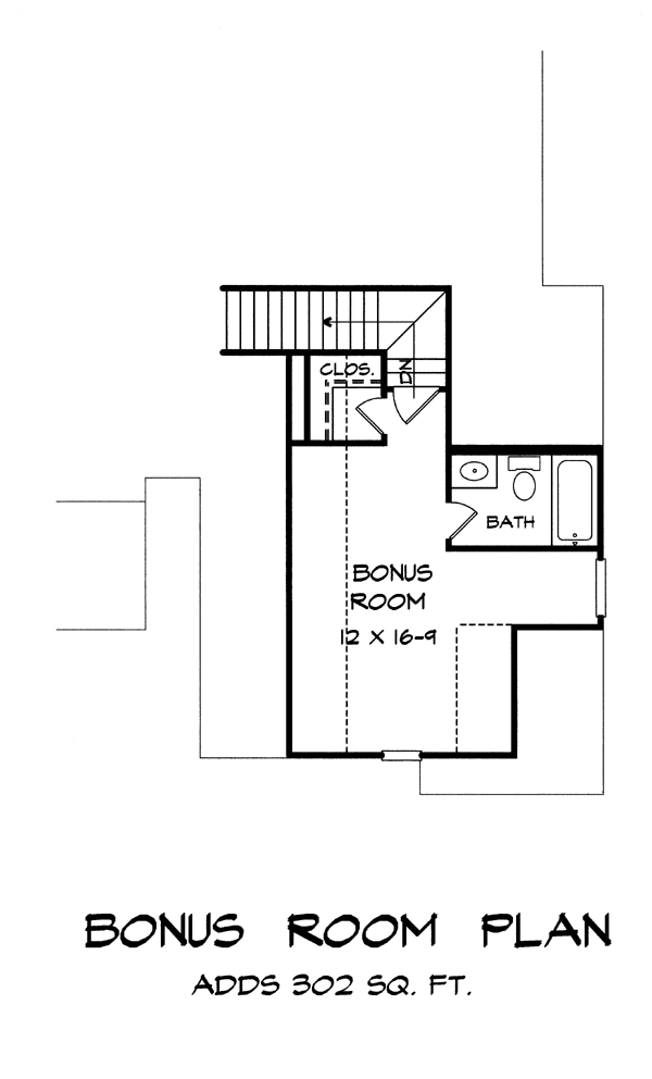 Craftsman Traditional Level Two of Plan 58231