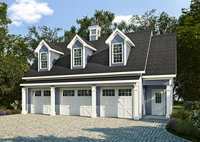 Garage Apartment Plans At Familyhomeplans Garage Plan 58248