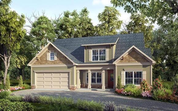 House Plan 58258 Elevation