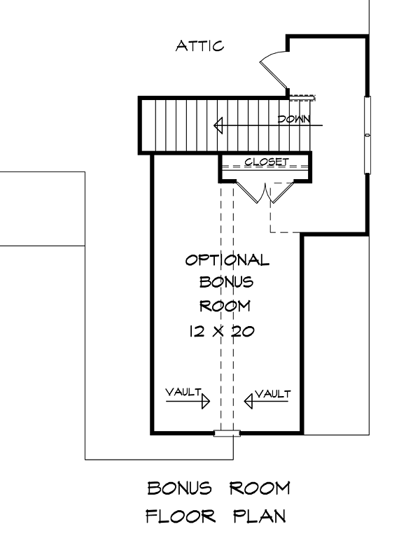 Craftsman Level Two of Plan 58282