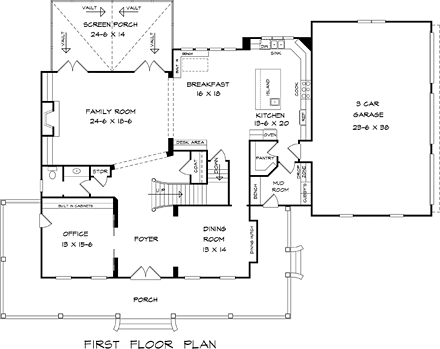 First Level Plan