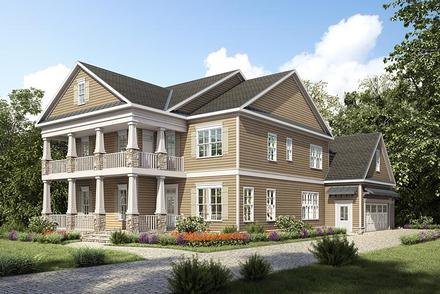 House Plan 58295 Elevation